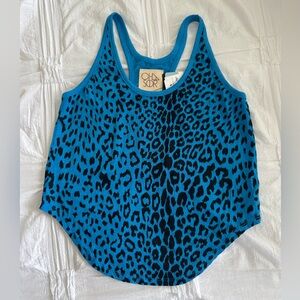 NWT Chaser Leopard Tank Top